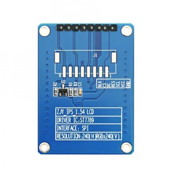 1.54 inch IPS-TFT Display 240*240 pixels - SPI - ST7789V - 3.3V