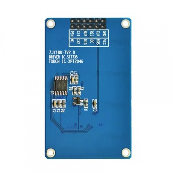 1.8 inch TFT Display 128*160 pixels with Touchscreen - SPI - ST7735S - 3.3V