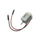 Kleine DC-Motor 6V - Type 130 - met Dupont Compatible Kabels