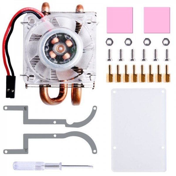 52Pi ICE Tower CPU Cooling Fan - Low Profile - for Orange Pi 5(B)