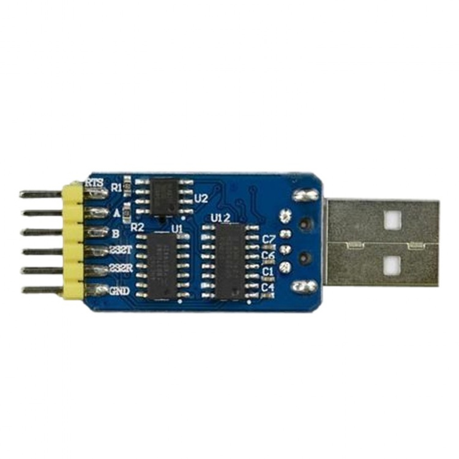 6-in-1 Serial Converter - USB-A - UART - RS232 - RS485 - 3.3-5V ...