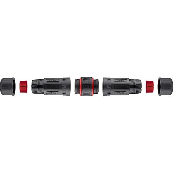 Goobay 79566 Waterproof RJ45 Coupler - CAT6 - IP68