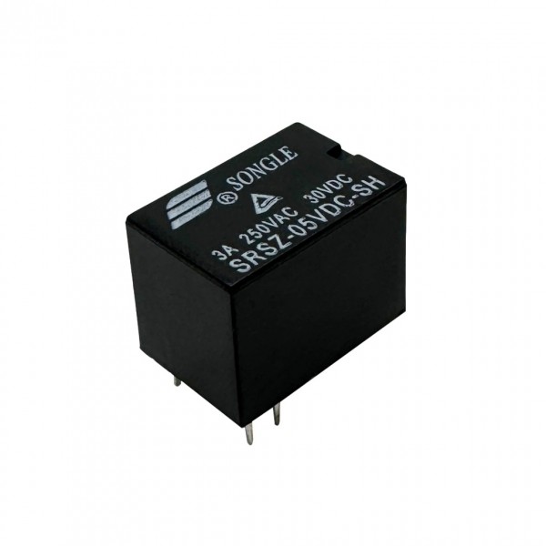 Songle SRSZ-05VDC-SH Relay 5V - 250VAC 3A