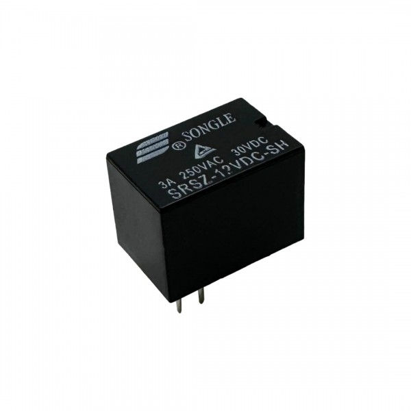 Songle SRSZ-12VDC-SH Relais 12V - 250VAC 3A