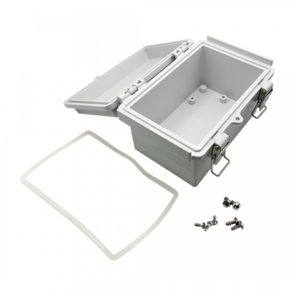 Altinkaya Hinged Enclosure 150x100x85mm - IP67 - Gray - ABS