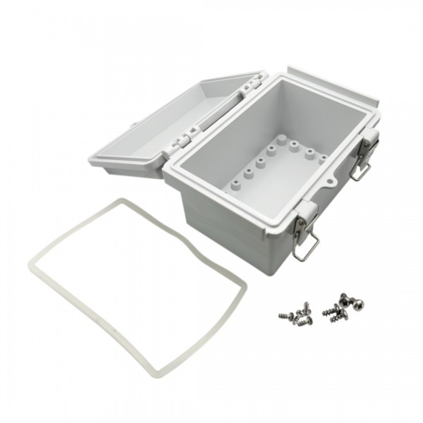 Altinkaya Hinged Enclosure 180x130x100mm - IP67 - Gray- ABS