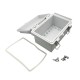 Altinkaya Hinged Enclosure 180x130x100mm - IP67 - Gray- ABS