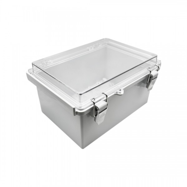 Altinkaya Hinged Enclosure 180x130x100mm - IP67 - Transparent - ABS