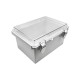 Altinkaya Hinged Enclosure 180x130x100mm - IP67 - Transparent - ABS