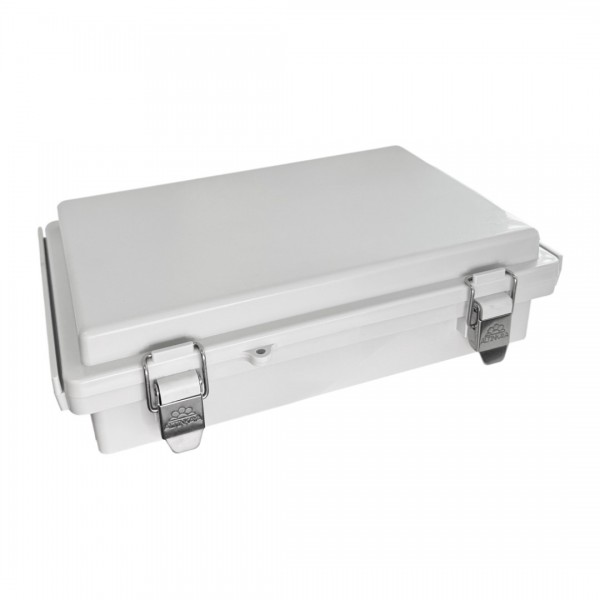 Altinkaya Hinged Enclosure 300x200x80mm - IP67 - Gray - ABS