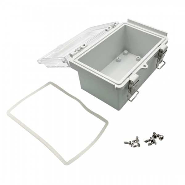Altinkaya Behuizing met Scharnier 150x100x85mm - IP67 - Transparant - ABS