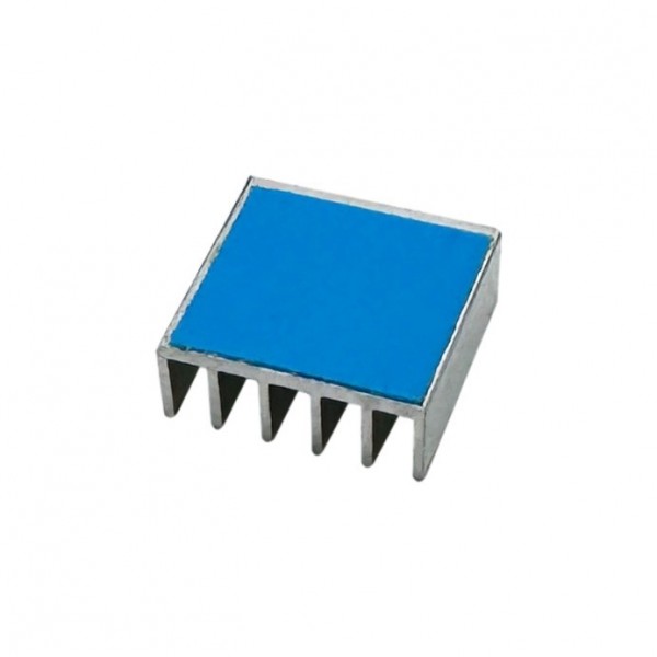 Aluminum Heatsink - 13x12x5mm - with Adhesive