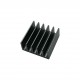 Aluminum Heatsink - 22x22x10mm - Anodised Grey