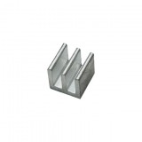Aluminium Koelblok - 7x7x7mm - met Plaklaag