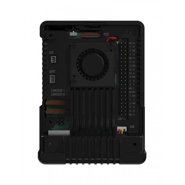 Argon NEO 5 BRED Aluminum Case for Raspberry Pi 5 - with PWM Fan