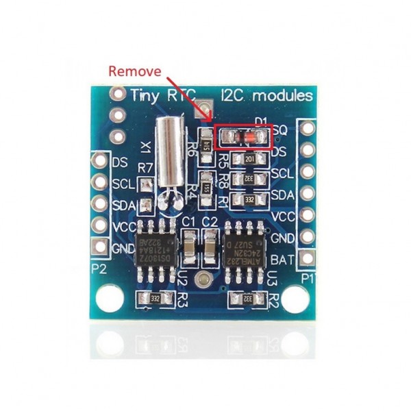 B-STOCK - RTC DS1307 met AT24C32 EEPROM