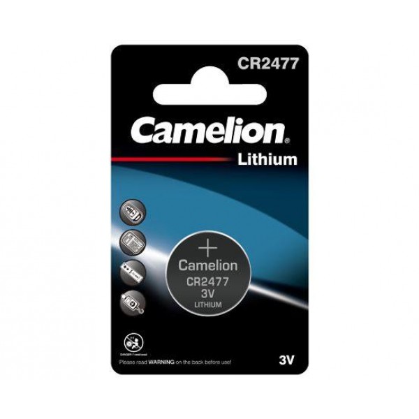 Camelion CR2477 Lithium Battery - 3V 1000mAh