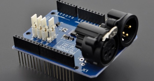 DMX Shield for Arduino - DFROBOT-DFR0260
