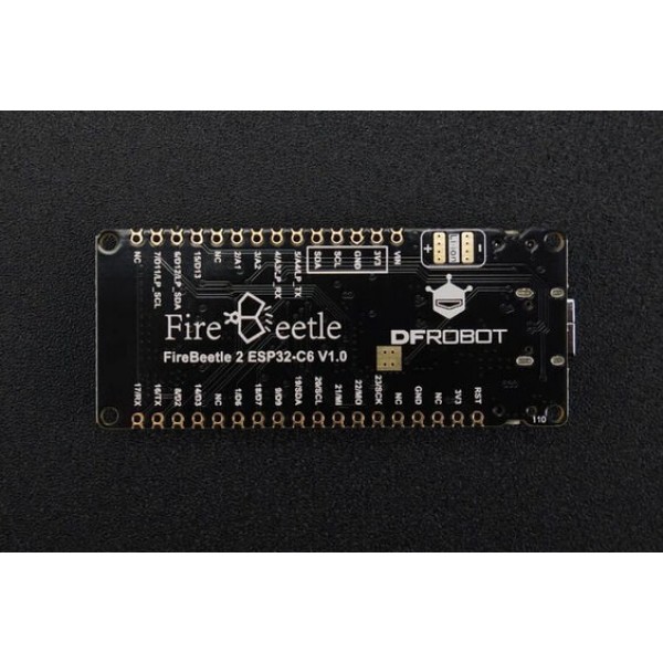 DFRobot FireBeetle 2 ESP32-C6 Development Board - Separate Headers