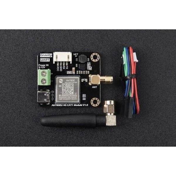 DFRobot Gravity Air780EU 4G Cat-1 Communicatie Module