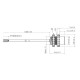 DFRobot IP68 Underwater Ultrasonic Distance Sensor - UART - 6m