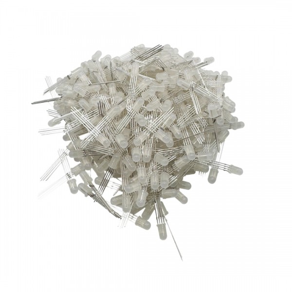 Tuozhan RGB LED - 5mm Diffuus - Common Anode - 1000 stuks