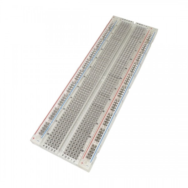 EIC Premium Breadboard 830 Points - Transparent