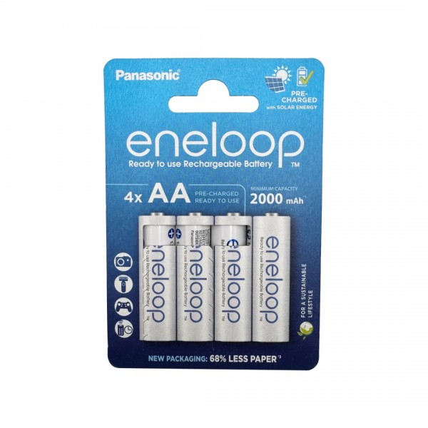 Eneloop - Oplaadbare Batterij - 4x AA 2000mAh