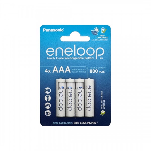 Eneloop - Oplaadbare Batterij - 4x AAA 800mAh
