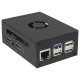 Geekworm N515 Metal Case for Orange Pi 5 Pro-Max - with Fan - Black