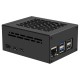 Geekworm P579 Metalen Behuizing voor Raspberry Pi 5 - SSD Ondersteuning - Zwart