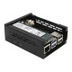 Geekworm P579 Metalen Behuizing voor Raspberry Pi 5 - SSD Ondersteuning - Zwart