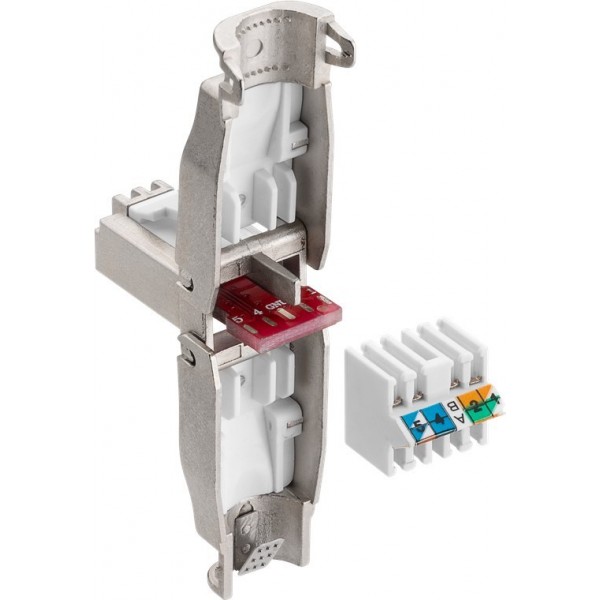 Goobay 38292 Tool-Free RJ45 Network Plug - CAT6a - STP Shielded