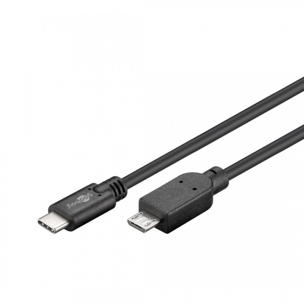 Goobay 67992 USB-C Micro USB 2.0 Cable - 0.6m