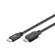 Goobay 67992 USB-C Micro USB 2.0 Cable - 0.6m