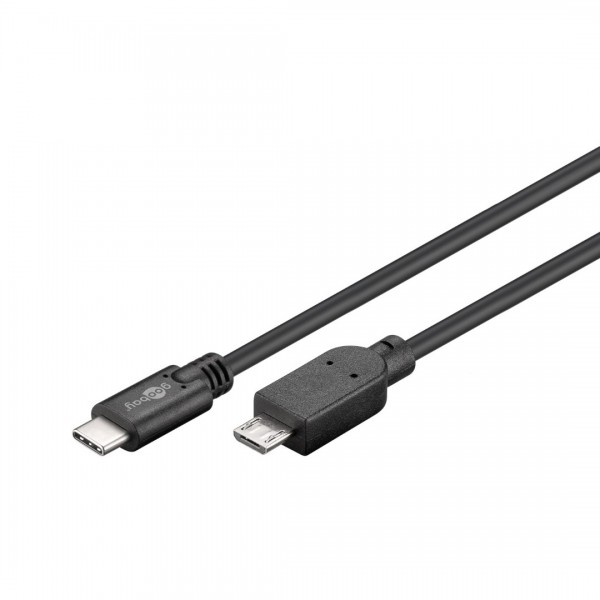 Goobay 67993 USB-C Micro USB 2.0 Cable - 1m