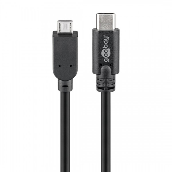 Goobay 67993 USB-C Micro USB 2.0 Cable - 1m
