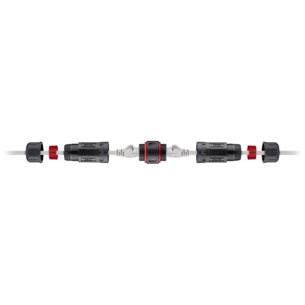 Goobay 79566 Waterproof RJ45 Coupler - CAT6 - IP68