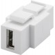 Goobay 79930 USB 2.0 Keystone Module - Two-way Installation - USB-A USB-B