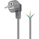 Goobay 93975 Standard 230V Power Cable - 1.5m - Angled plug