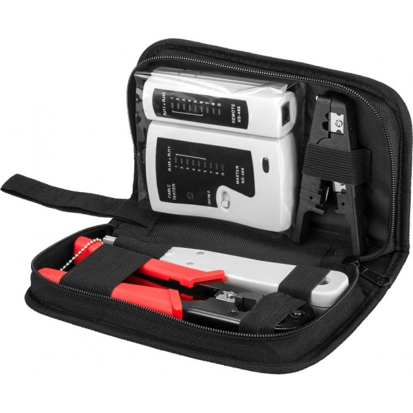 Goobay 97790 Tool Set for Telephone and Network Installation - RJ11 - RJ12 - RJ45