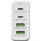 Goobay 64818 USB-C USB-A PD Multipoort Snellader - 5-20V 3A 68W - Wit