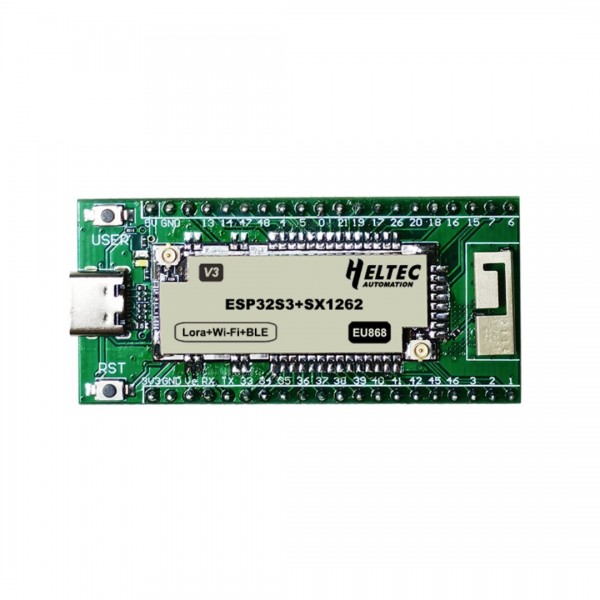 Heltec ESP32 Dev Backplane - for HT-CT62 and Wireless Shell