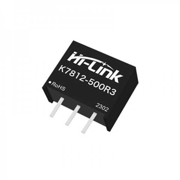 Hi-Link DC-DC Voltage Converter - 12V 500mA - HLK-K7812-500R3