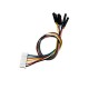 JST-PH Female to DuPont Female Compatible Cable - 7p - 15cm
