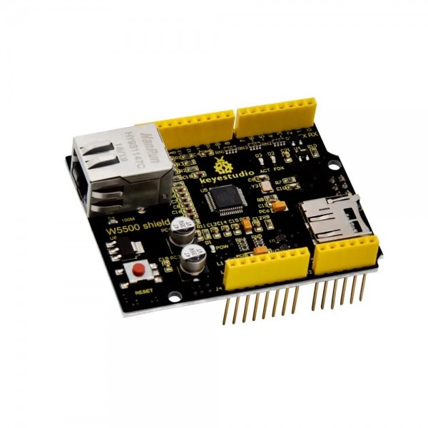 Keyestudio W5500 Ethernet Shield - voor Arduino