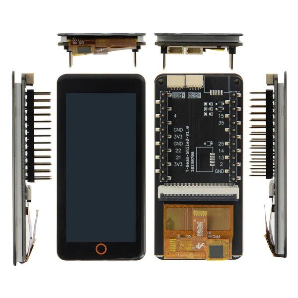 LilyGO T-Beam 2.3 Inch IPS-TFT Display Shield - with Touchscreen