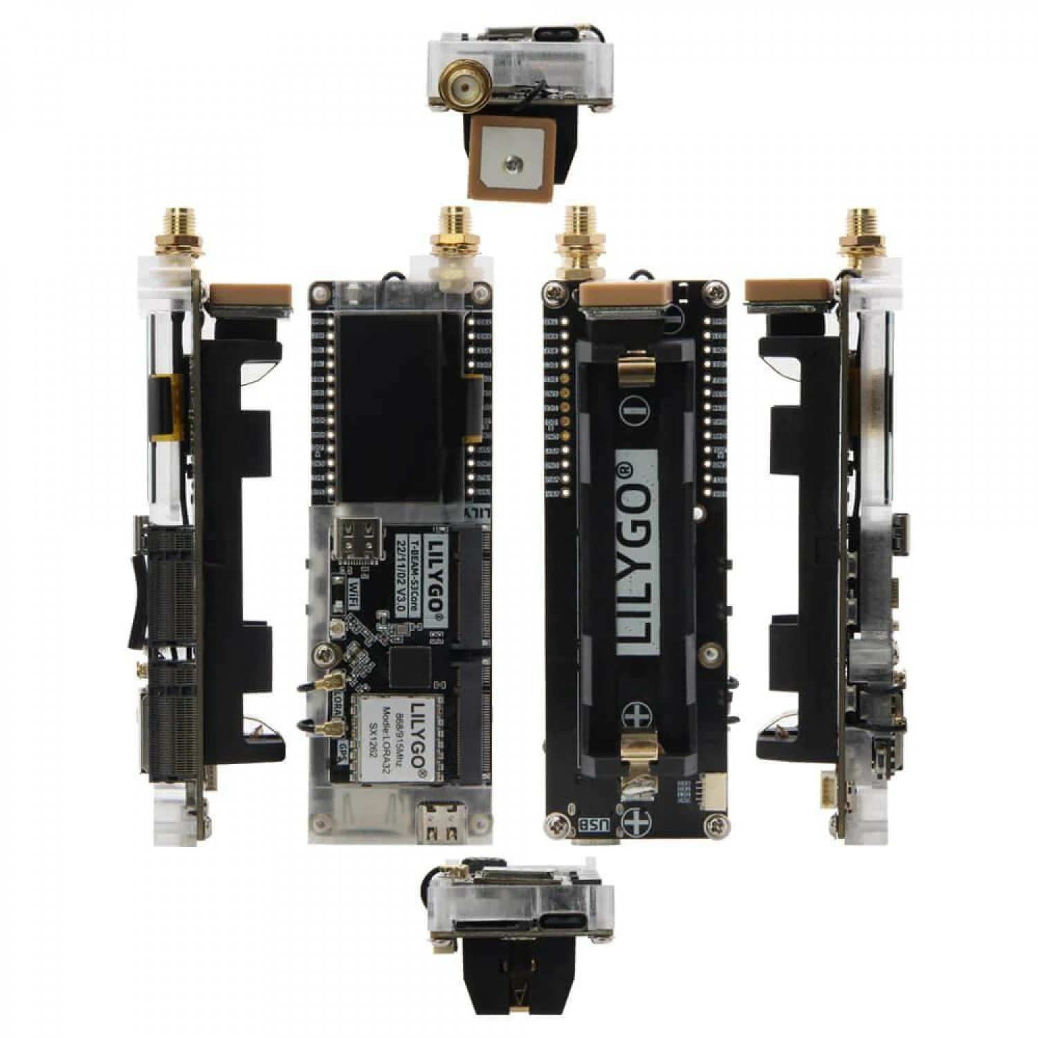 ♥ 868 Mhz Antenne T-Deck Plus 868Mhz ESP32-S3 LOA-89 SX1262