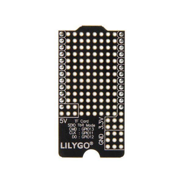 LilyGO T-Display TF Shield - SD-Kaart Adapter - Female Pinheaders