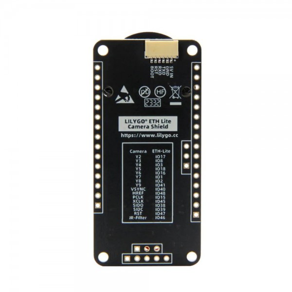 LilyGO T-ETH Lite ESP32-S3 Camera Shield - OV2640